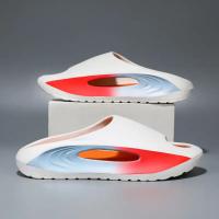 Pisando zapatillas de mierda tendencia de desgaste de verano de los hombres pintura EVA deportes al aire libre fondo suave playa zapatillas de coco de los hombres - details 1