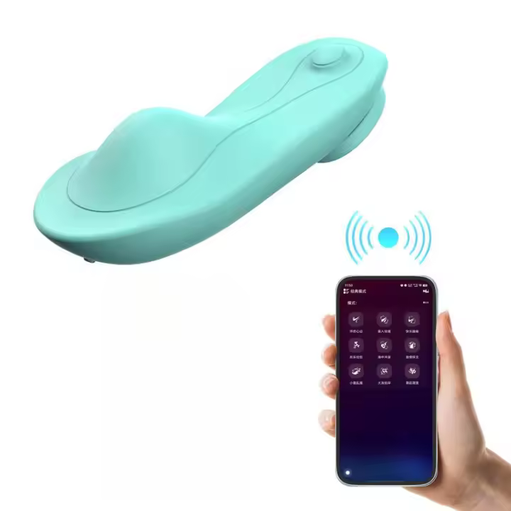 Hombres del juguete del vibrador del huevo del amor de la silicona Panty-wearable Anal Prostate Massager con la estimulación del clítor para el juego sexual - 1