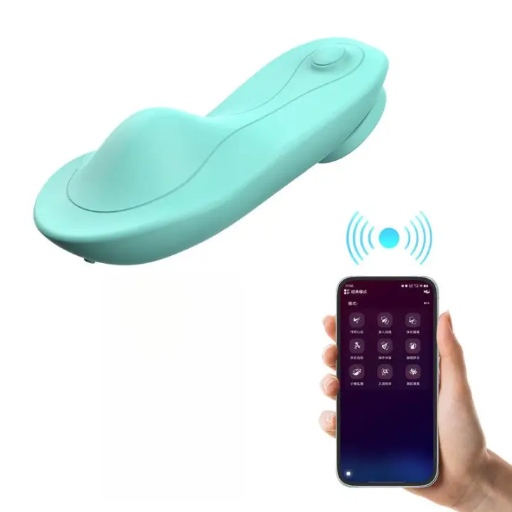 Hombres del juguete del vibrador del huevo del amor de la silicona Panty-wearable Anal Prostate Massager con la estimulación del clítor para el juego sexual - 1