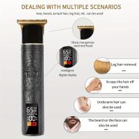 Afeitadora eléctrica para hombres, recortadora de pelo corporal, recortadora de barba, Afeitadora eléctrica húmeda/seca, afeitadora corporal recargable inalámbrica para hombres - details 2