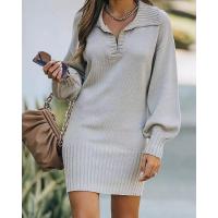 Suéteres de moda para mujer, vestidos informales con cuellos enrollados. - details 6