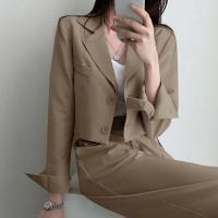 Chaqueta informal para mujer, Conjunto de traje de primavera y otoño - details 0