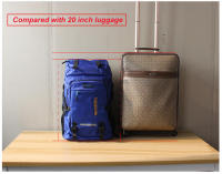 Mochila de senderismo para hombres y mujeres con gran capacidad 50L/80L para deportes al aire libre Trekking montañismo escalada Camping hombro - details 2