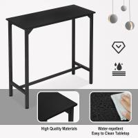 Taburete de Bar Muebles Cocina Silla de Comedor para Salon Cocina Mesa 100x40x100 cm Estructura de Metal, Juego de 2X Taburetes Bar, Blanco, 0037BAZ+1058BY-2 - details 20