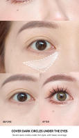 Capvonnie Water Velvet Highlight & Concealer - Fórmula hidratante ilumina el área debajo de los ojos y oculta las imperfecciones - details 7
