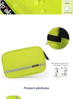 Kit de Organizador de Higiene Personal de Viaje Gancho Montado en Bolsa de Ducha - details 3