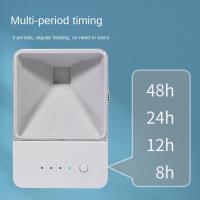 Alimentador automático de tanque de peces con sincronización inteligente, doble antibloqueo, alimentador eléctrico de peces de gran capacidad, funcionamiento silencioso ajustable - details 10
