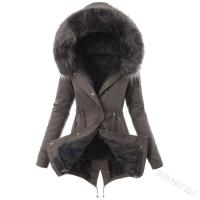 Abrigos cálidos con capucha para mujer, chaquetas casuales de moda, abrigo femenino, Otoño e Invierno - details 4