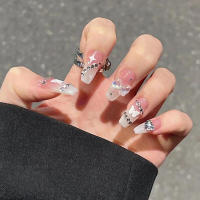 Uñas postizas de cobertura total, 24 piezas, perfectas para salón de uñas profesional, arte DIY - details 4