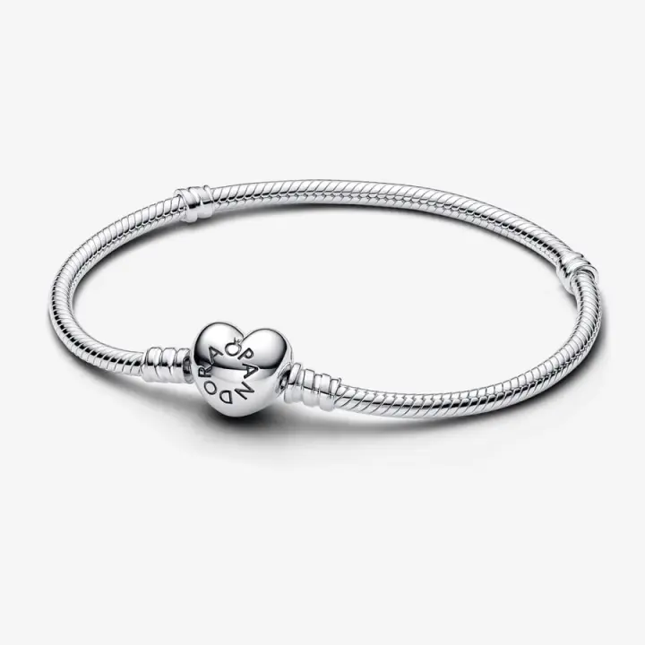 Pulsera Pandora Moments Plata de Ley 925 Joyería, para Mujer, Caja de regalo original, ideal para regalar - 1