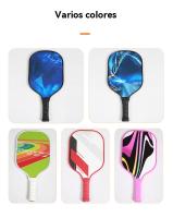 Paleta de pickleball de fibra de carbono con núcleo de polímero de alto rendimiento (10,3 milímetros) - details 8