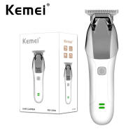 Kemei-cortadora de pelo eléctrica recargable para bebé, máquina de corte de pelo con batería de litio, inalámbrica, USB, fácil de KM-5029A - details 2