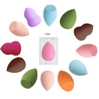 Licuadora de maquillaje súper suave, esponja cosmética con forma de huevo para cojín de aire, paquete de 10/50/20/10 piezas - details 2
