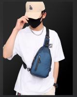 Bolso de hombro impermeable para hombre, bolso cruzado con USB - details 4