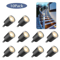 Luces LED empotradas de bajo voltaje, lámpara de suelo para exteriores, luz de paisaje para jardín, camino, escalera, Patio, IP67 a prueba de agua, DC12V - details 1