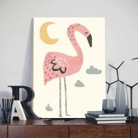 Cuadro Decorativo para Pared de Habitación Infantil JUBEER en Lienzo con Marco Estilo Nórdico con Dibujos de León y Elefante para Decoración de Puesto de Bebé - details 6