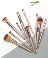 Juego de brochas de maquillaje profesional para mujer, alta calidad, belleza, maquillaje coreano, cosméticos, 10 Piezas - details 13
