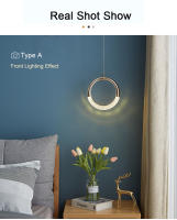 LEFAN-lámpara colgante de techo para habitación, luz Led moderna de 20CM para comedor y sala de estar - details 6