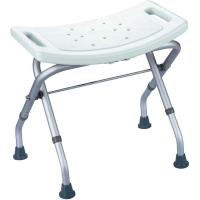 Silla de ducha o baño plegable con altura regulable y soporte adicional para personas mayores - details 1