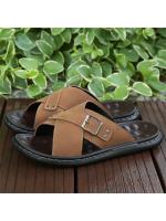 Chanclas de gran tamaño para hombre, sandalias de verano para exteriores, chanclas casuales, cien una palabra, arrastre al aire libre, zapatos de playa - details 16