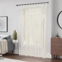 Tapiz tejido para puerta, cortina colgante de pared, estilo bohemio - details 1