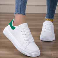 Zapatillas deportivas informales para mujer, zapatos planos a la moda, transpirables, cómodos y ligeros, antideslizantes, regalo - details 1