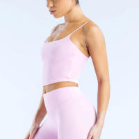 Nuevo top de tirantes de spandex Origin, adecuado para el fitness femenino, estiramientos, ropa de yoga transpirable. ﻿ - details 4