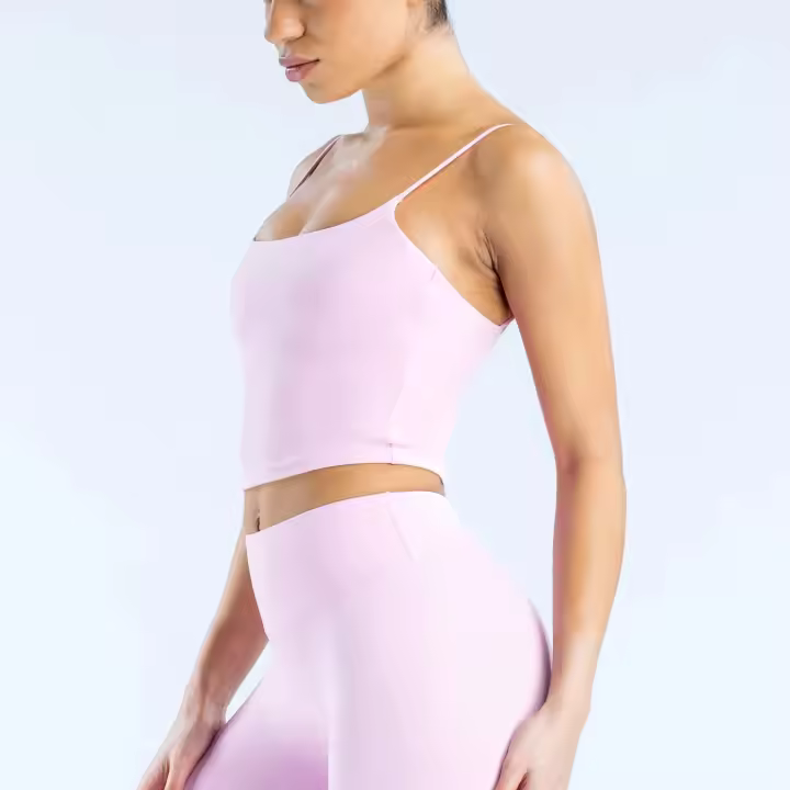 Nuevo top de tirantes de spandex Origin, adecuado para el fitness femenino, estiramientos, ropa de yoga transpirable. ﻿ - 1