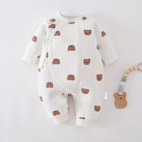 Bodysuit Para Niños Y Niñas Nuevos Otoño Primavera Invierno Ropa De Algodón Grueso Para Bebé 0-6M Prenda Diaria De Casa - details 10
