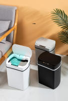 Cubo de basura con sensor automático para cocina y hogar, cubo de basura inteligente para baño, Herramientas de limpieza - details 0