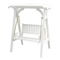 Muebles en miniatura para casa de muñecas, silla columpio, hamaca, juguete de decoración, muebles de jardín en miniatura - details 1