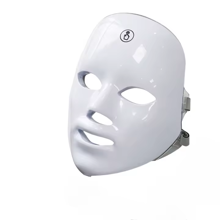 Máscara de Luz LED para el Rostro Carga USB 7 Colores Terapia Fotónica Rejuvenece tu Piel - 1