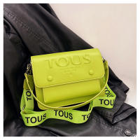 Bolso sencillo con estilo de oso español para mujer, bolso de hombro tipo bandolera versátil a la moda de seda color melocotón - details 18