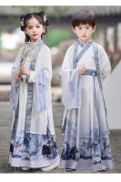 Hanfu antiguo para niños, niños y niñas, ratones de biblioteca, estudiantes de primaria, ropa escolar tradicional china, ceremonia de apertura, - details 12