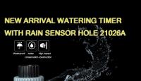 Controlador de Riego Automático Aqualin Garden Pantalla LCD, Temporizador de Agua, Sensor de Lluvia, Impermeable para el Hogar Sistemas de Riego y Tubos de Jardín - details 0