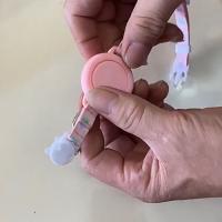 Collar de posicionamiento de gato con efecto luminoso, hebilla de seguridad de silicona, rastreador de ubicación de gato, cubierta protectora, patrón de gato - details 12