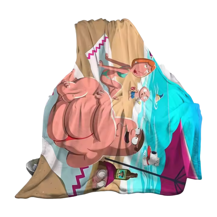 Manta de franela Ultra suave, manta ligera para sofá, cama, uso en todas las estaciones, chico de Anime familiar - 1