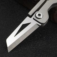 Mini cuchillo plegable TC4 de aleación de titanio Portátil, cuchillo colgante, desembalaje express, cuchillo de bolsillo, herramienta EDC para regalo - details 44