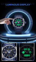 Relojes para hombre con cronógrafo y calendario con esfera - details 7
