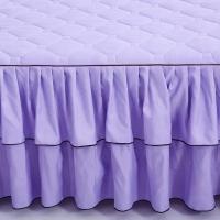 Funda de colchón de lujo para pareja, colcha de falda con volantes, elástica, ajustada, individual y doble, sábana para 2 personas, 150, 180x200 - details 6