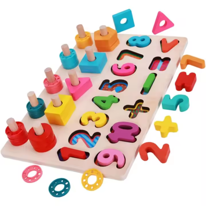 Juego De Juguetes Educativos para Niños Pequeños, Juguete Cognitivo De Colores, Preescolares, 1 unidad - 1