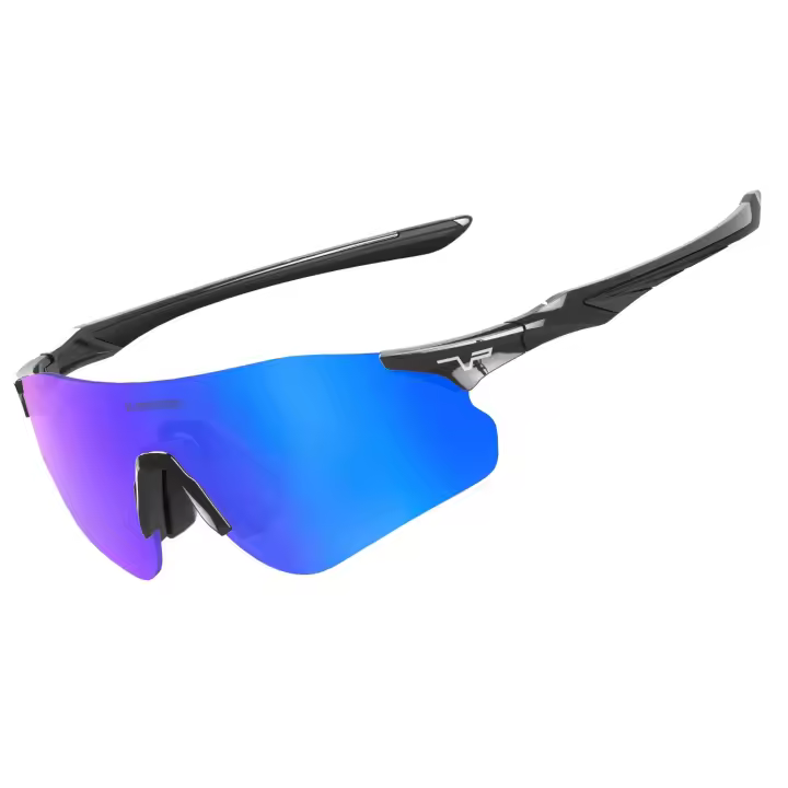 Kapvoe-gafas de sol para hombre, lentes fotocromáticas para correr, ciclismo de montaña, color morado, UV400 - 1