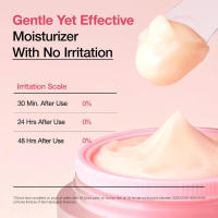 La crema hidratante seca Niacinamide Anua Pe Peach contiene vitamina B12, colágeno, ceramida y cuidado de la piel de vidrio coreano Pantone - details 2