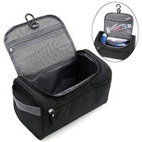 Bolsa De Maquillaje Impermeable Para Hombres Y Mujeres Organizador De Belleza Estuche De Cosméticos Bolsa De Viaje Con Cierre De Cremallera Tamaño Medio - details 0