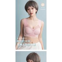 Sujetador De Deporte Para Mujer Talla Grande En Lentejuelas Sin Costuras Transversales Sin Aros Top Sin Apoyo Wireless - details 12