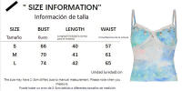 BUNO-Conjunto de vestido transparente con estampado Tie Dye para vacaciones, estilo playero, conjuntos sexys ajustados de 2 piezas, camisetas sin mangas, faldas trompeta de cintura baja - details 0