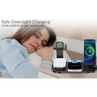 Soporte inalámbrico 30W 7 en 1 para iPhone Samsung Xiaomi Apple Watch Pro Estación de carga rápida - details 2