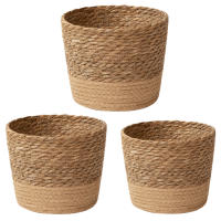 Cesta de maceta tejida Natural, maceta multifuncional para jardín, sala de estar, dormitorio, balcón - details 2