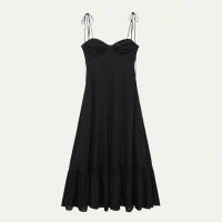 Vestidos europeos de verano y americanos, nueva moda, versátiles, decorativos, laminados, popelina, sin mangas, con tirantes - details 3