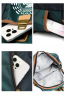 Mochila de viaje ligera para mujer, bolso de viaje de tela Oxford con estampado a la moda, novedad de 2024 - details 9